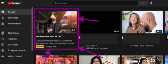 Faire de la publicité sur Google